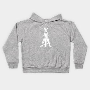 Weird & Wonderful: Racing Reindeer Kids Hoodie